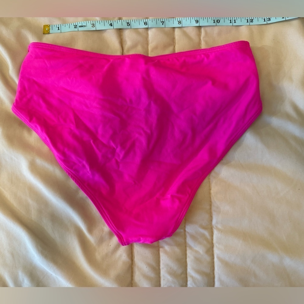 Vibrant Pink Bikini Bottom - Picture 4 of 7